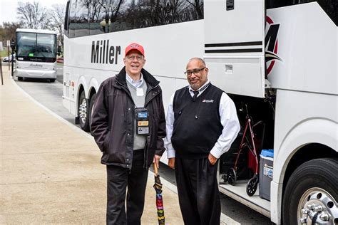 Miller transportation - We used Miller Transportation for a large group movement to colleges and universities in Indiana in October 2023 and our group was provided with the best buses, the best drivers and once again, the best service! 